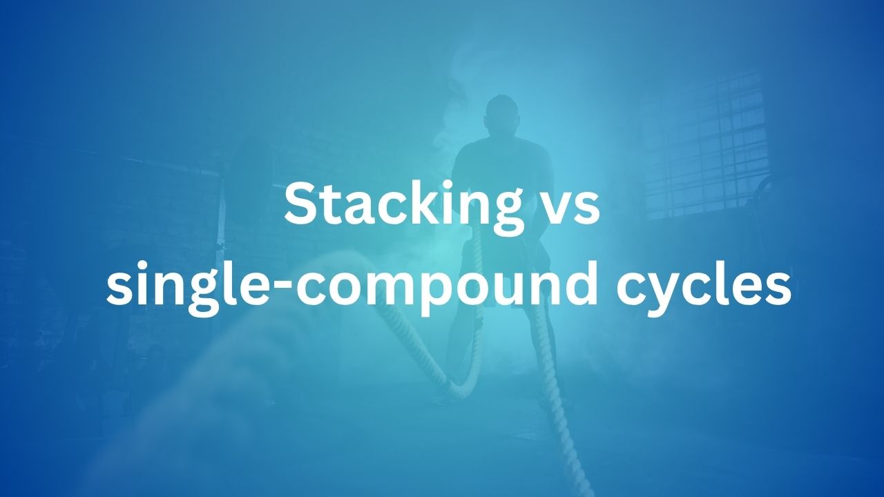 Stacking vs single-compound cycles