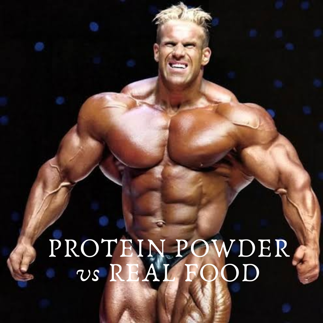 Jay Cutler: PROTEIN POWDER vs REAL FOOD