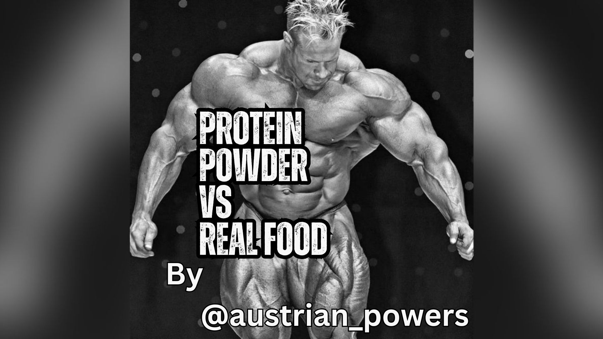 Jay Cutler: PROTEIN POWDER vs REAL FOOD
